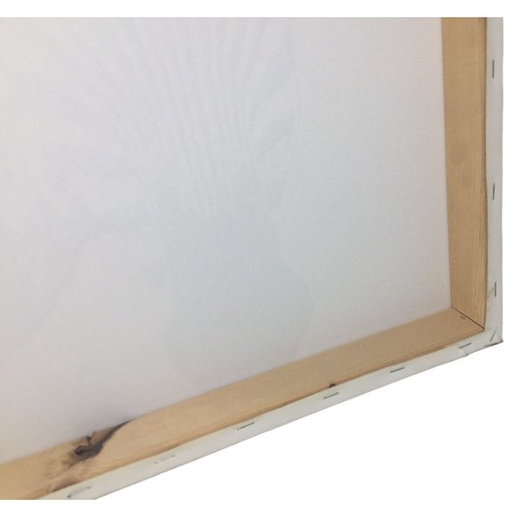 Fun Zebra Canvas Print 19.5" x 19.5" (Square) - Bold Art Piece - Picture 3 of 5